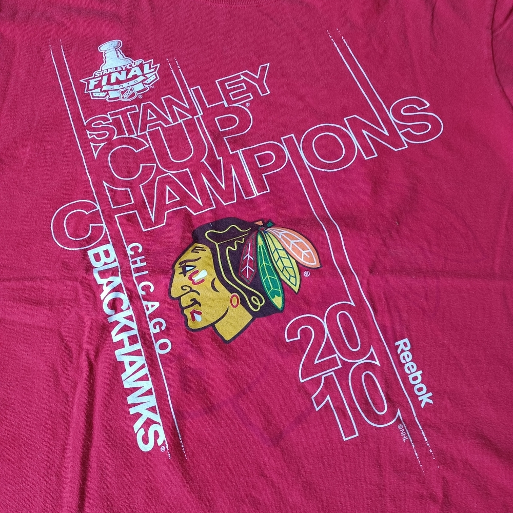 Chicago Blackhawks tee 2010 men's xlarge